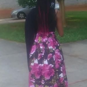 2 pcs Black/Floral Dress Jodi Kristopher